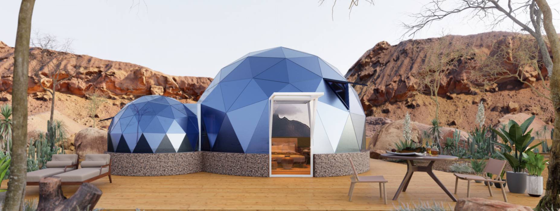 翠峦区球形智能光伏玻璃星空房